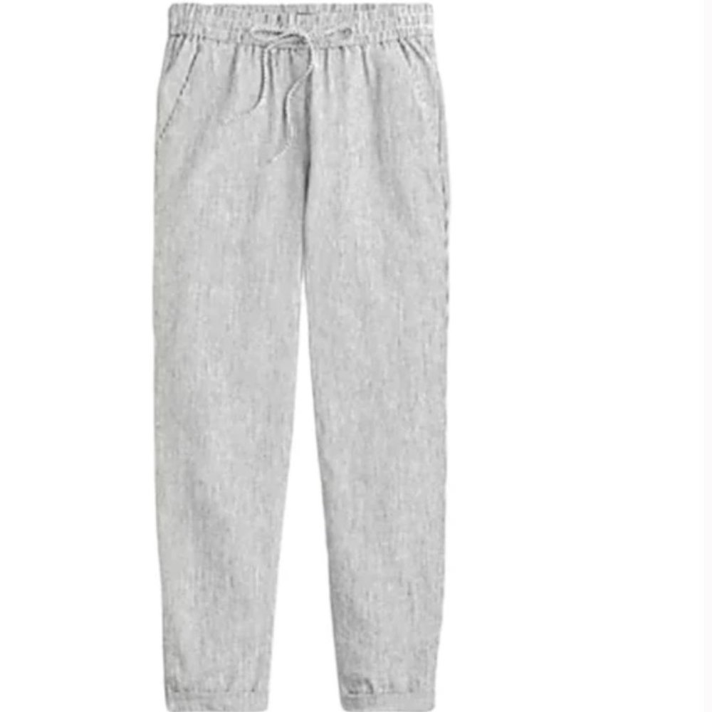 Jcrew Factory Striped Pull-on Pants